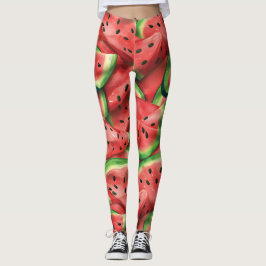 Modern, eget namn Fun Watermelon Leggings
