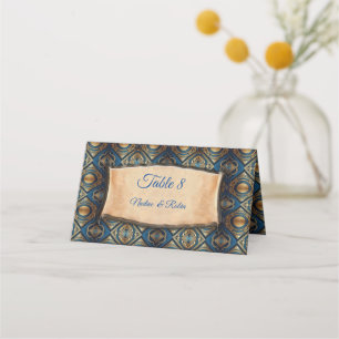 Modern egyptisk, islamisk, arabisk och afrikansk d placeringskort