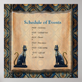 Modern egyptisk, islamisk, arabisk och afrikansk d poster