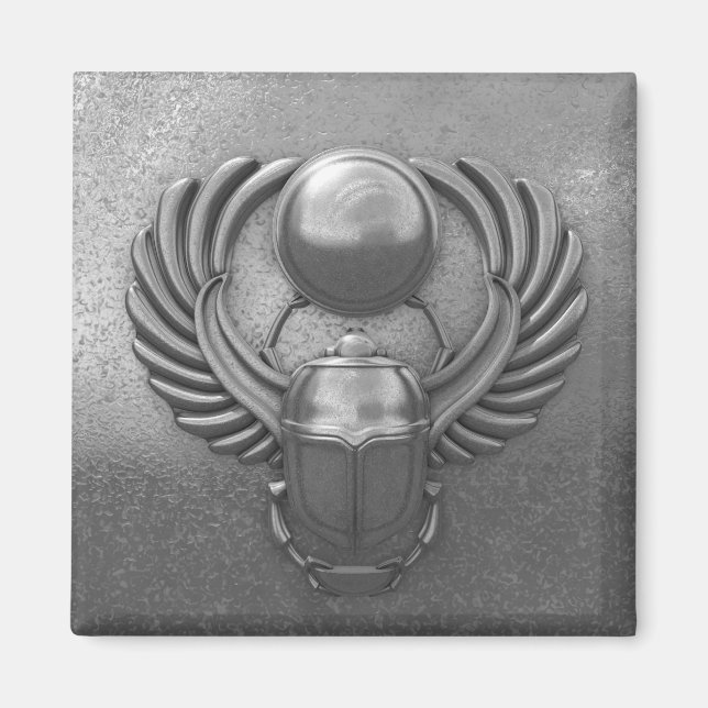 Modern egyptisk Scarab Magnet (Framsidan)