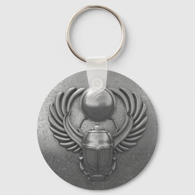 Modern egyptisk Scarab Nyckelring (Framsida)