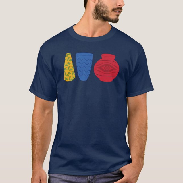 Modern Egyptisk Vas T-Shirt (Framsida)