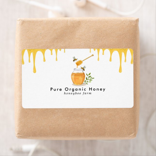 Modern Ekologisk Biarödling Återkomst  Fraktsedel (Insitu)