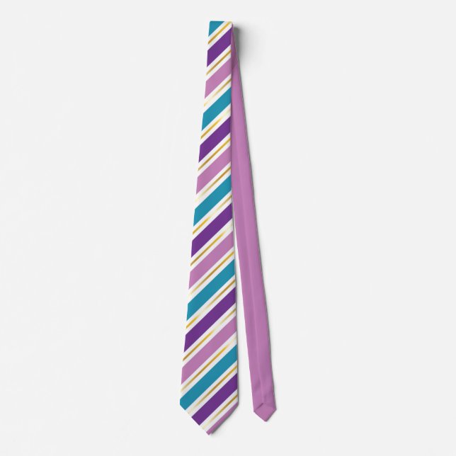 Modern Elegance Lila Blue Angled Rand Slips (Framsida)
