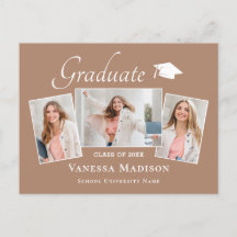 Modern | Elegant 3 Meddelande om fotot Studenten