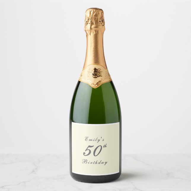 Modern Elegant 50-årsfest (Framsida)