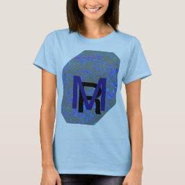 Modern_elegant_abstrakt art_BLUE T Shirt