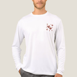 Modern Elegant Alla hjärtans dag Romantisk Kärlek T Shirt