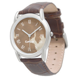 Modern Elegant av kummelblad Armbandsur