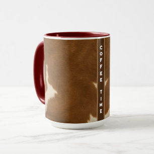 Modern Elegant av kummelblad Mugg