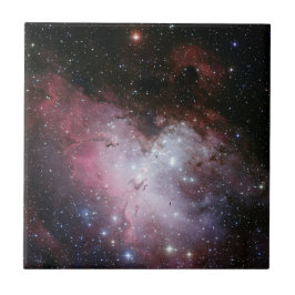 Modern Elegant, blått blanksteg liggande Kakelplatta