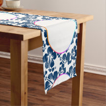 Modern Elegant Blommig Cirkulär Placering Löpare
