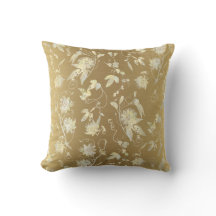 Modern Elegant Blommigt Guld