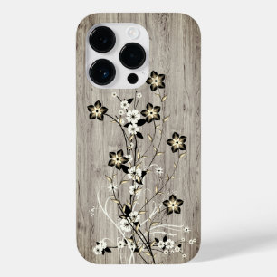 Modern elegant - blommor - trä