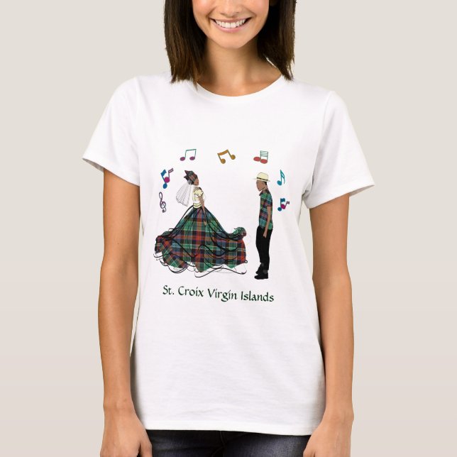 Modern Elegant Bride Groom Bröllop T Shirt (Framsida)