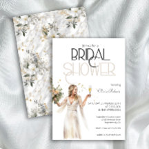 Modern Elegant Bride i Bröllop Gown Möhippa