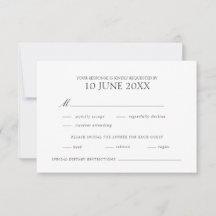 Modern Elegant bröllop OSA