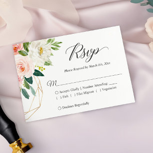 Modern Elegant-Bröllop OSA för  Rosa Blommigt