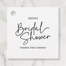 Modern Elegant Bröllopsfest Handskriven Gåvor Etiketter