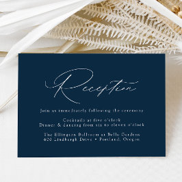 Modern Elegant - bröllopsmottagning Tilläggskort