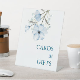 Modern Elegant Chic Dusty Blue Bröllop