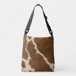 Modern Elegant Cow Faux Leather Collection Axelväska