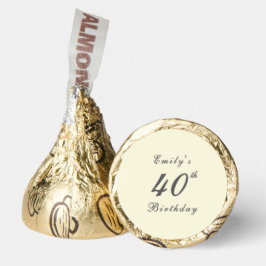Modern Elegant Cream 40-årsfest