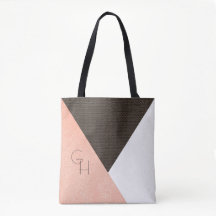 Modern Elegant Cream Leather Initialer