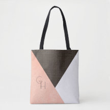 Modern Elegant Cream Leather Initialer