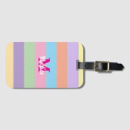 Modern elegant cute simple shiny  bagagebricka