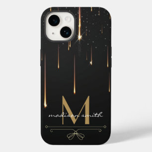 Modern Elegant Drickning Guld med Monogram