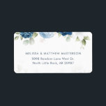 Modern Elegant Dusty Blue Blommigt Bröllop Adressetikett<br><div class="desc">Anpassa leveransetiketten för bröllop genom att klicka på knappen "Anpassa". Med en modern elegant chic dammig blåa blommor med vit,  ljusblå och oliv grönt blomning. TIP: Underbar för överraskande party,  babyduschar,  bröllopsmottagning och pension party.</div>