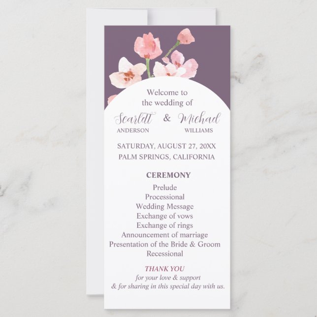 Modern Elegant Earthy Blommigt Arch (Framsida)