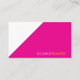 Modern elegant enkel minimalist visitkort