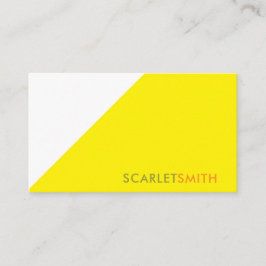 Modern elegant enkel minimalist visitkort