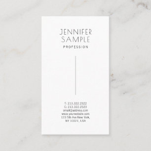 Modern Elegant Enkel Namnteckning Papper ljusknapp Visitkort