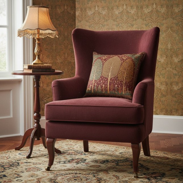  modern elegant  ethnic stylish retro pattern  kudde (Skapare uppladdad)