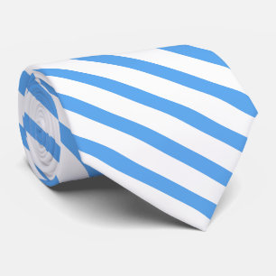Modern Elegant för Blå Färg-stripe-mall Slips
