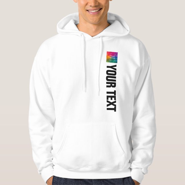 Modern Elegant för dubbla vid utskrift Manar Hoodie (Framsida)