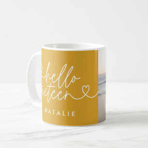 Modern elegant för enkel snyggt på 16 år kaffemugg