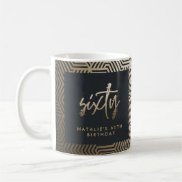 Modern elegant för enkel snyggt på 60 år kaffemugg