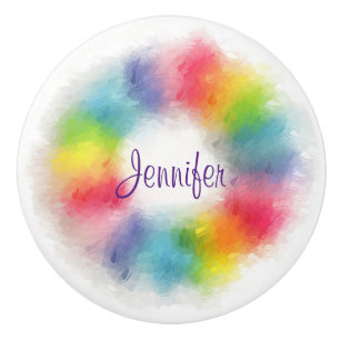 Modern Elegant för handskriven färgmodell Knopp