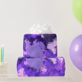 Modern Elegant för lila, blå och Coola Presentpapper