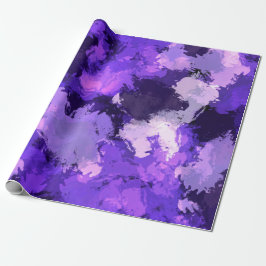 Modern Elegant för lila, blå och Coola Presentpapper