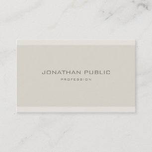 Modern Elegant för minimal design - enkel enkel, e Visitkort