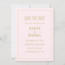 Modern Elegant för  Rosa enkel minimalistisk