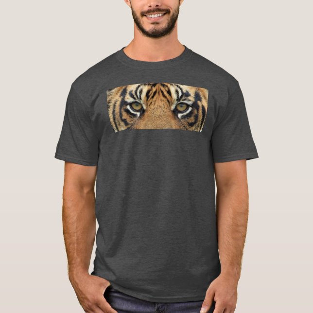 Modern Elegant för trendigets tiger-mall T Shirt (Framsida)
