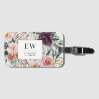 Modern elegant för vattenfärgsblommigt 