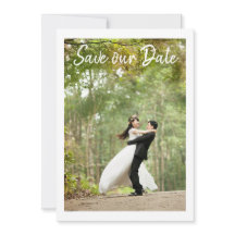 Modern Elegant Foto Spara datum