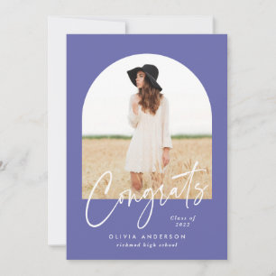 Modern elegant fototypografi lila studenten